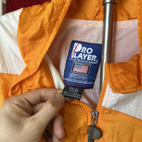 Vintage Tennessee Volunteers Pro Layer Jacket Windbreaker Orange Mens XL