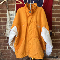 Vintage Tennessee Volunteers Nike Jacket Orange and White Mens XL