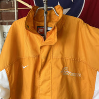 Vintage Tennessee Volunteers Nike Jacket Orange and White Mens XL