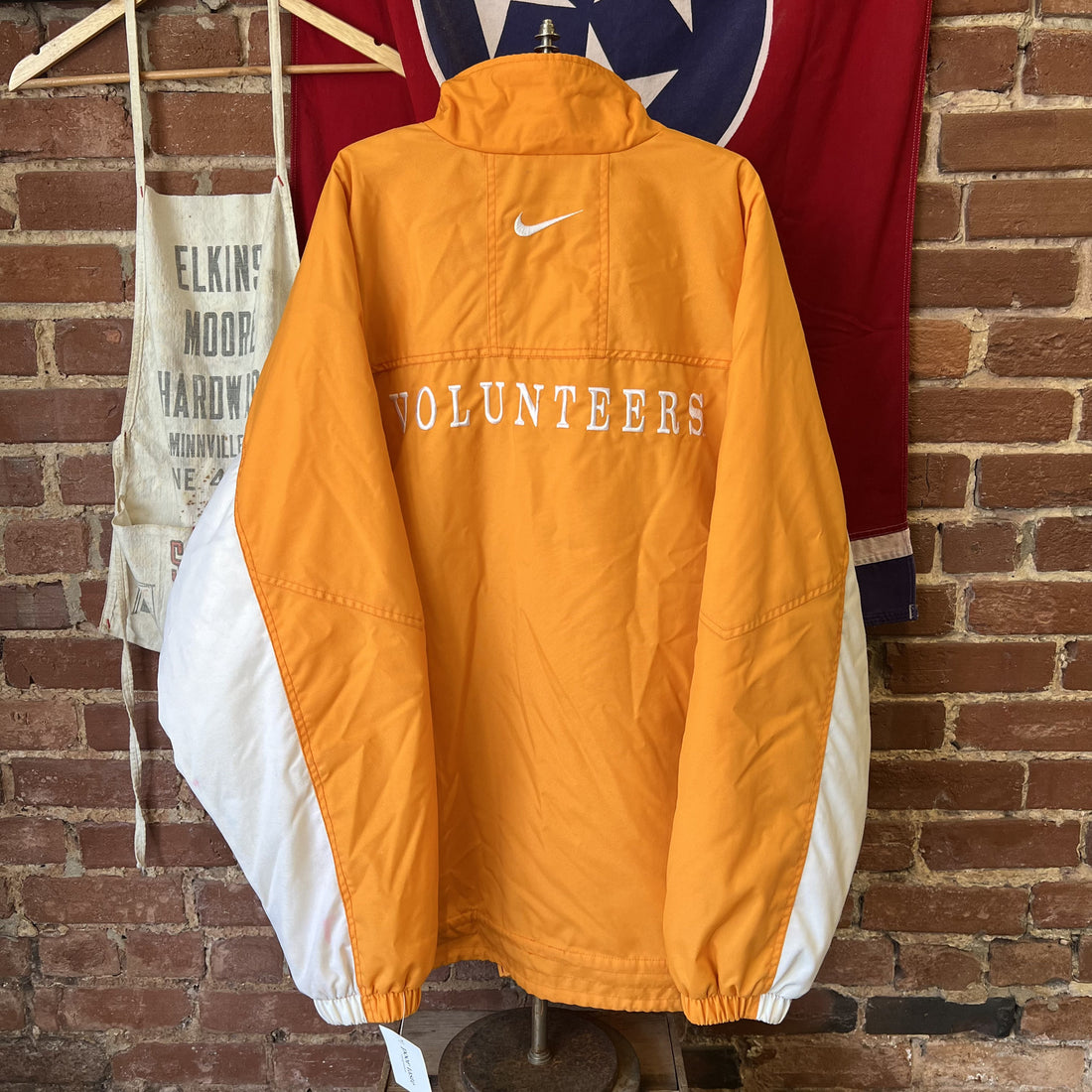Vintage Tennessee Volunteers Nike Jacket Orange and White Mens XL