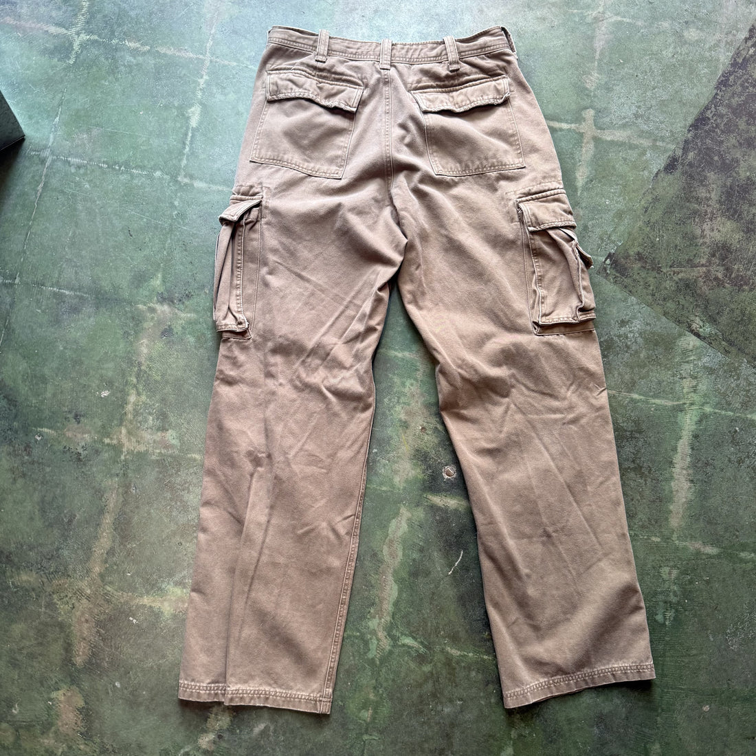 Vintage Aeropostale Cargo Pants Tan Khaki Mens 34x34