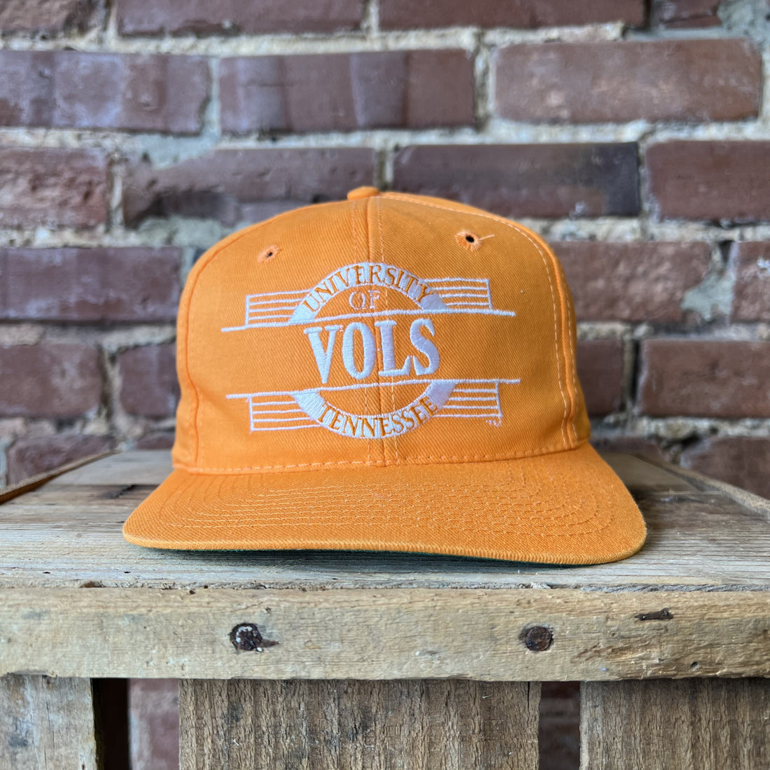 Vintage Tennessee Volunteers Hat Collegiate Products Orange and White
