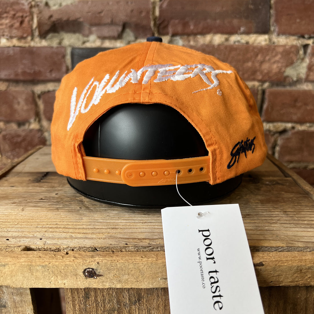 Vintage Tennessee Volunteers Hat Signatures Sportswear Orange White Navy