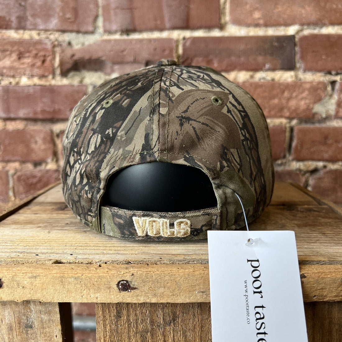 Vintage Tennessee Volunteers Hat Vols Camo Captivating Head Gear
