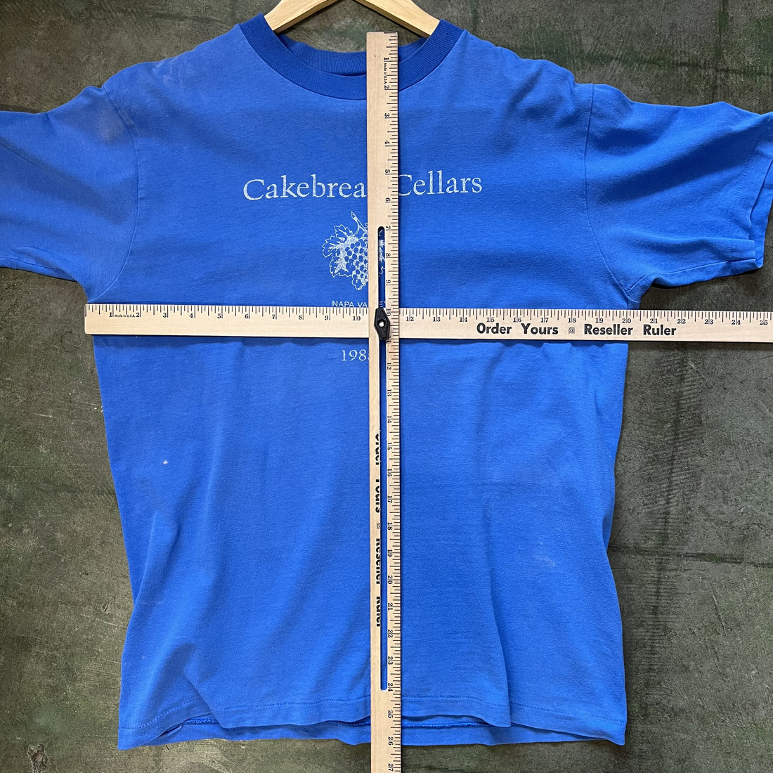 Vintage 1980s Cakebread Cellars Cabernet Sauvignon Hanes Beefy-T Shirt Medium