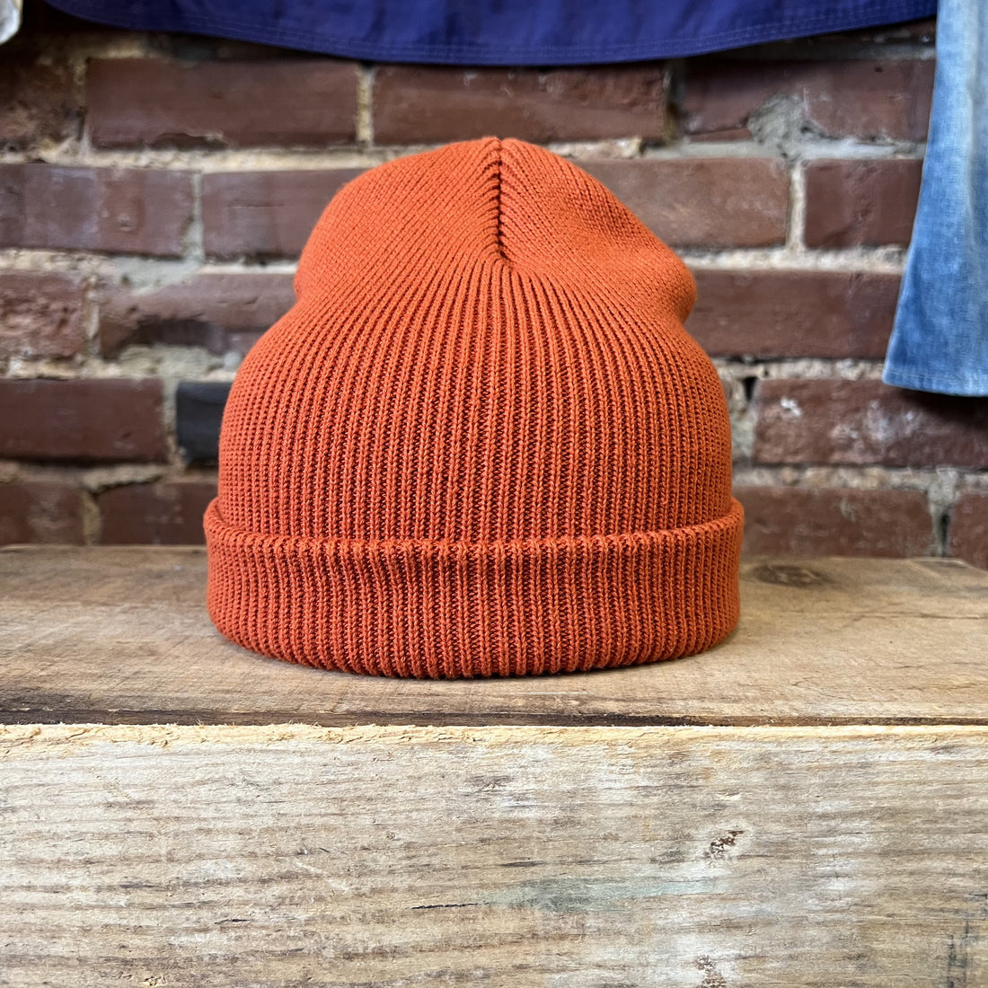 Vintage Abercrombie & Fitch Beanie Orange All Cotton