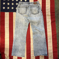 Vintage Gap Bootcut Jeans Faded and Distressed Medium Wash 32x32