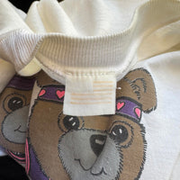 Vintage 80s Teddy Love California Bears White Single Stitch T-shirt Made in USA
