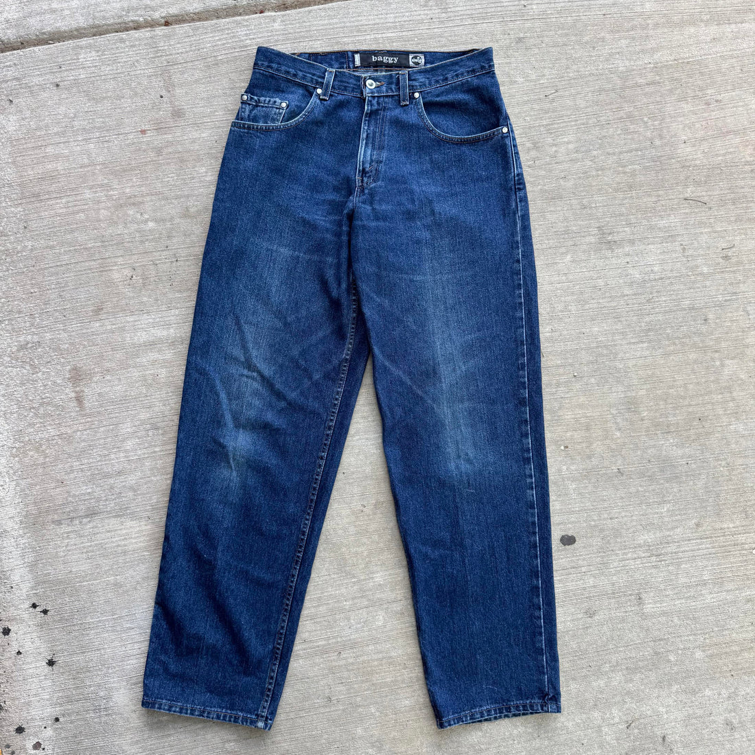 Vintage 90's Levi's Silver Tab Loose Dark Wash Baggy Skater Denim Men's 34 x 34