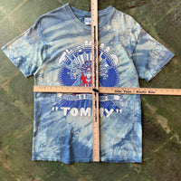 Vintage 1989 The Who Tommy 25 Year Celebration Blue Tie-Dye T-shirt Made in USA