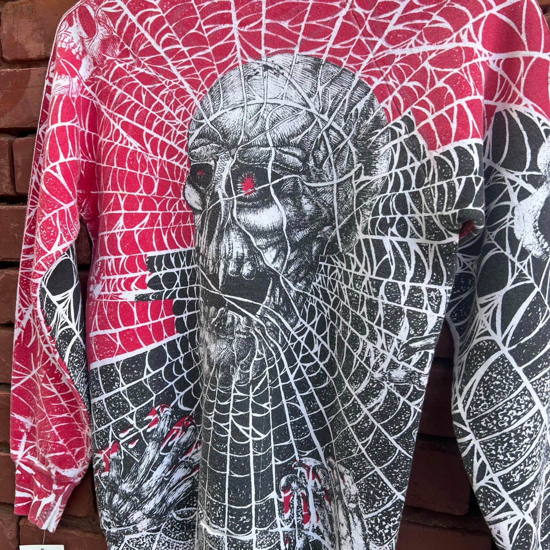 Vintage Morbid Rags Sweatshirt AOP Crewneck