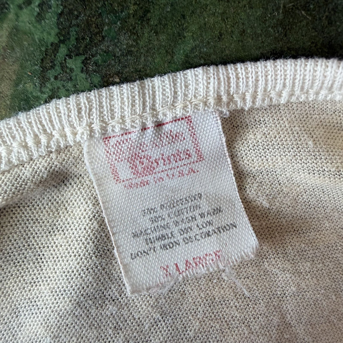 Vintage 1980s Yosemite Tank Top Textile Prints Men's XL