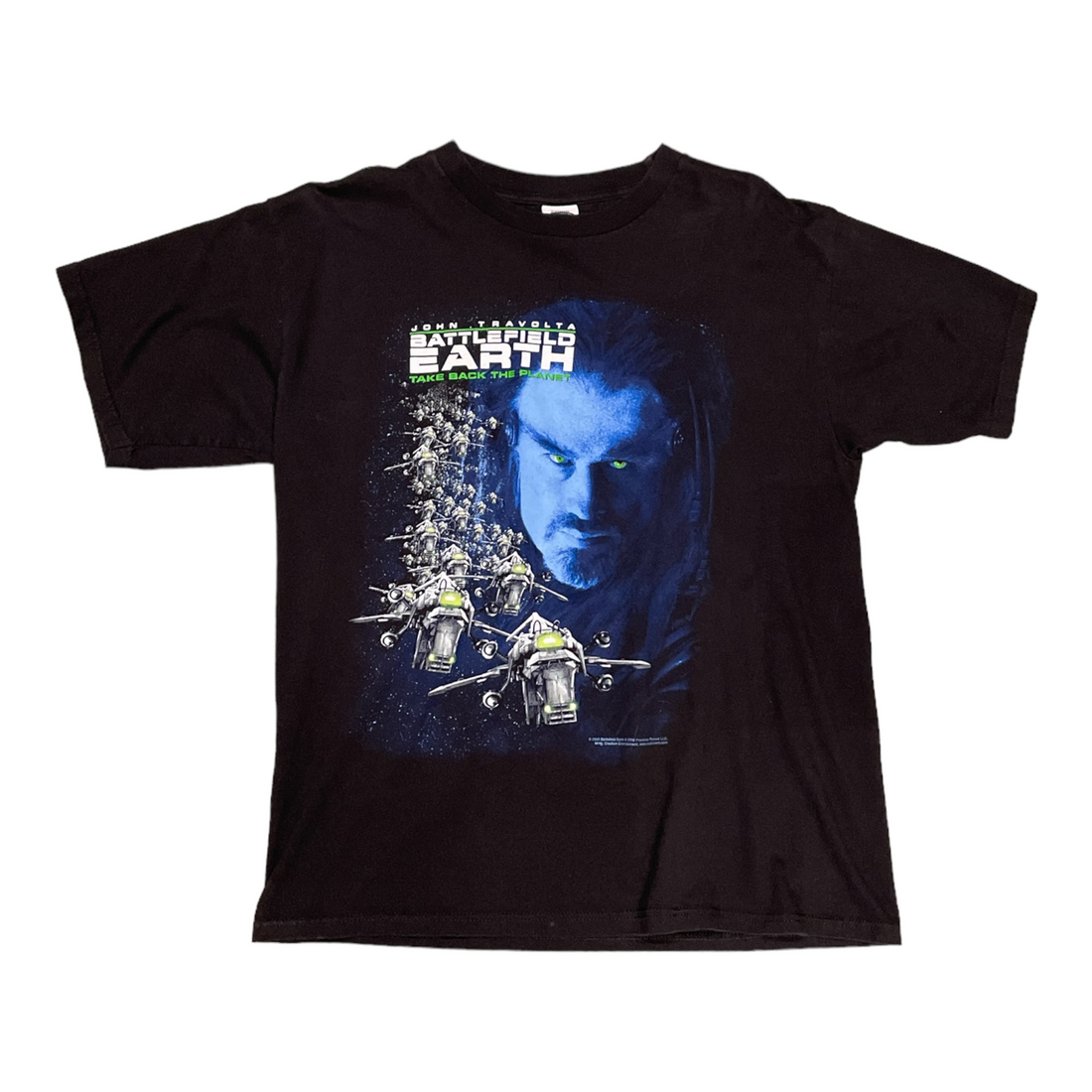 2000 BATTLEFIELD EARTH MOVIE TEE BLACK ‘LARGE’ - 2000S